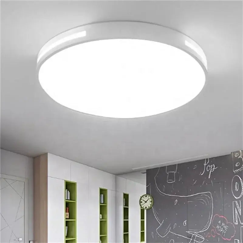 White Circular LED Ceiling