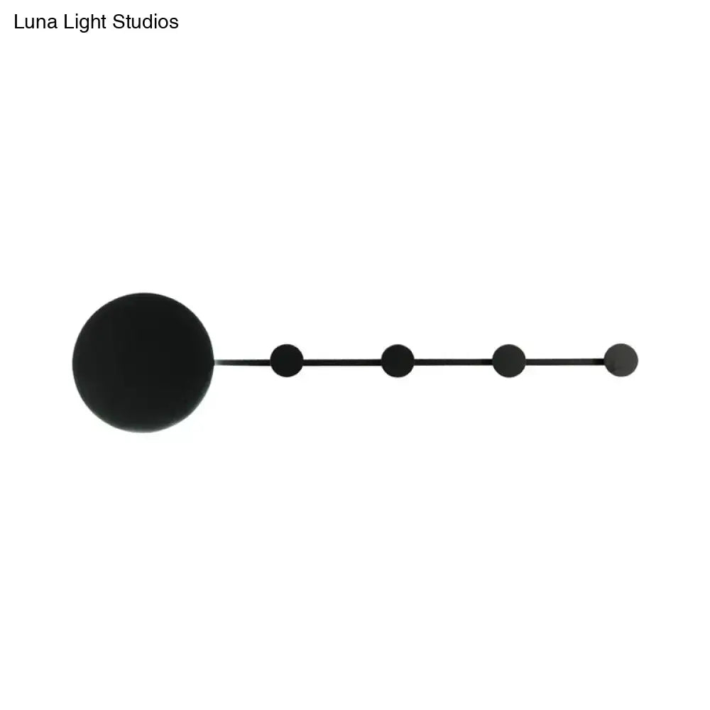 White Circular Wall Lamp