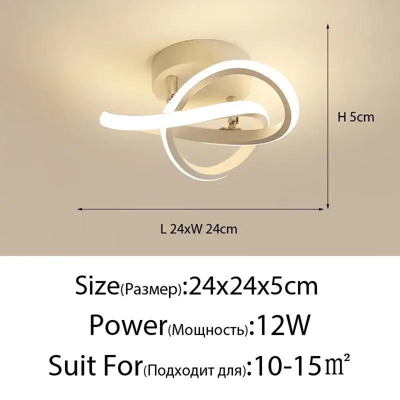 White Cloud Nordic Bedroom Chandelier
