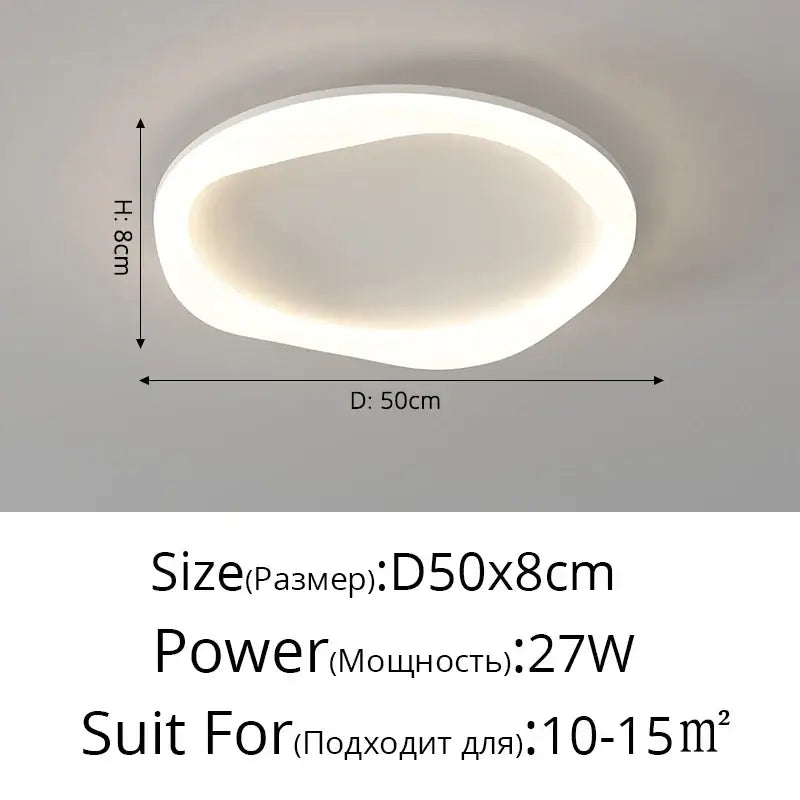 White Cloud Ceiling Light