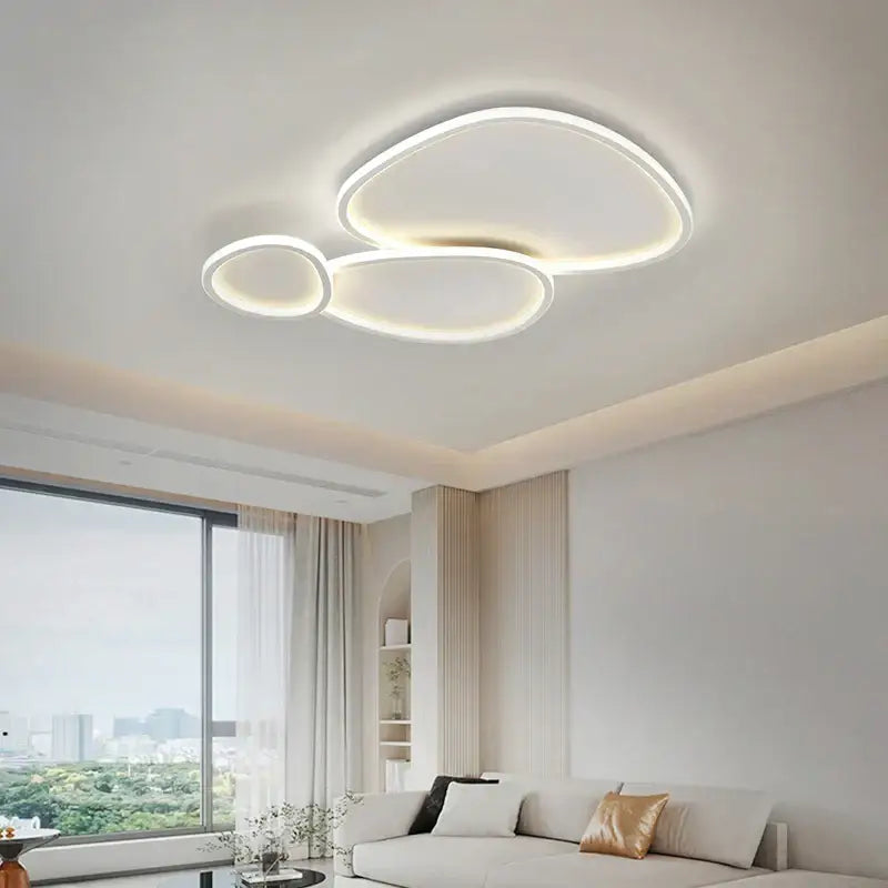 White Cobblestone LED Light