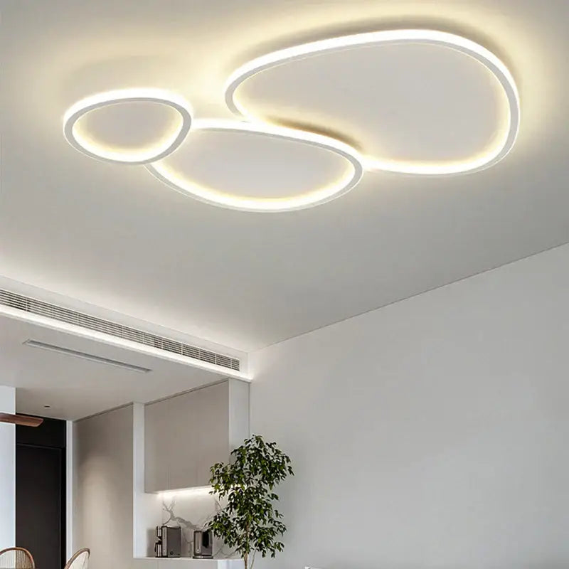 White Cobblestone LED Light