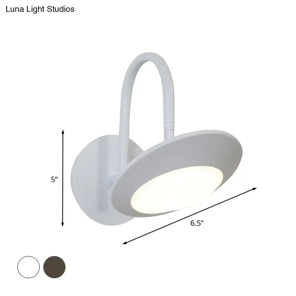 Coffee Rotatable Wall Sconce