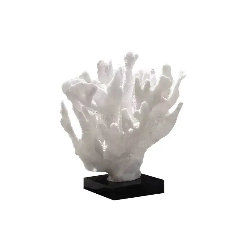 White Resin Coral Tree