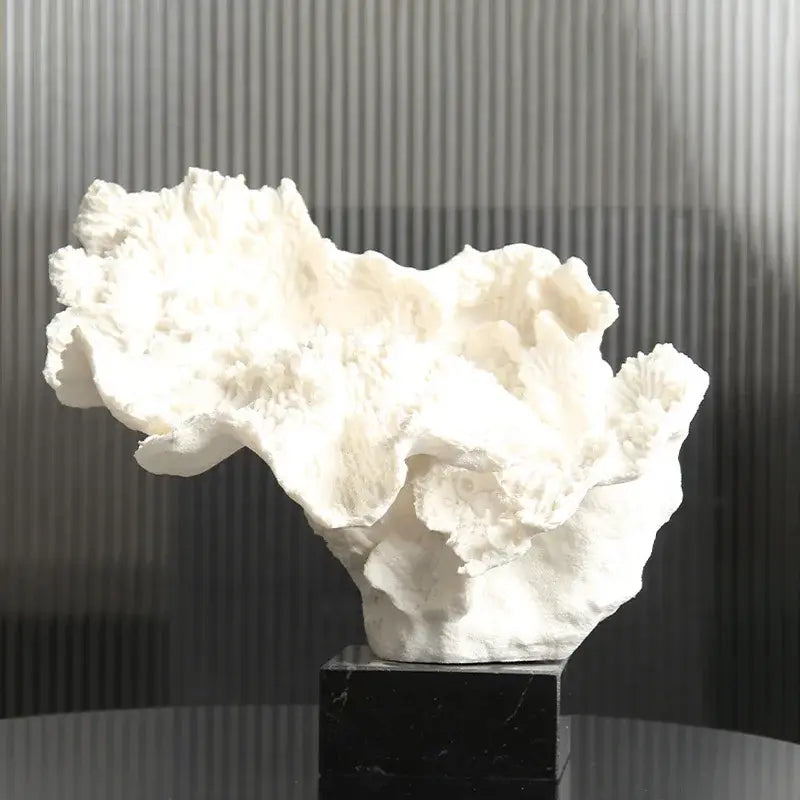 White Resin Coral Tree