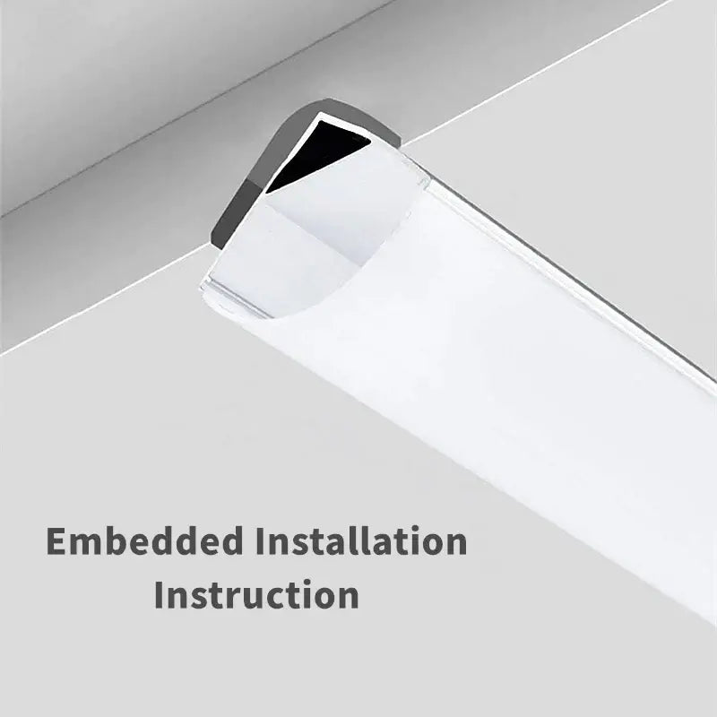 White Aluminum LED Profile