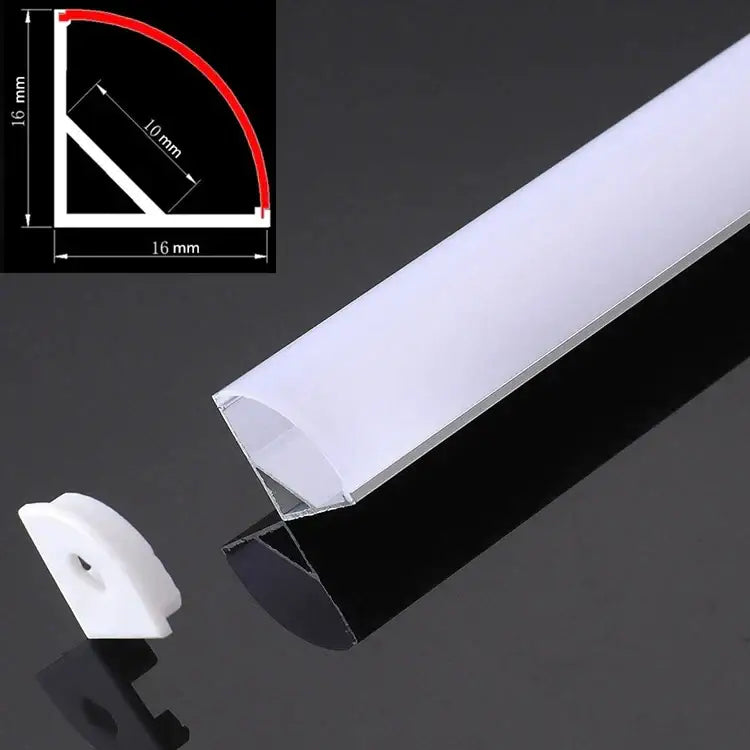 White Aluminum LED Profile