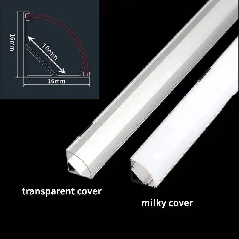 White Aluminum LED Profile