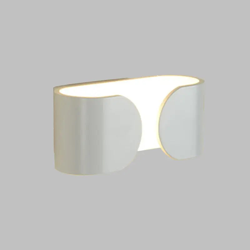 White Aluminum LED Sconce