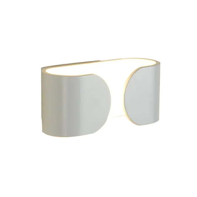 White Aluminum LED Sconce