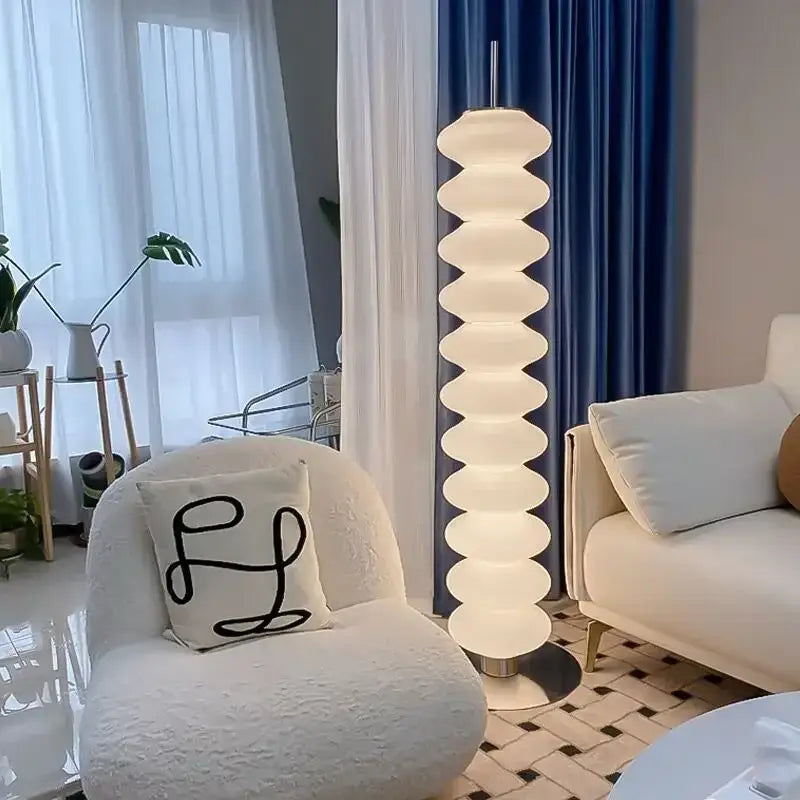 White Gourd Floor Lamp