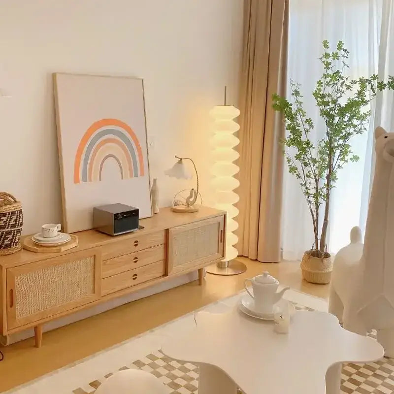 White Gourd Floor Lamp