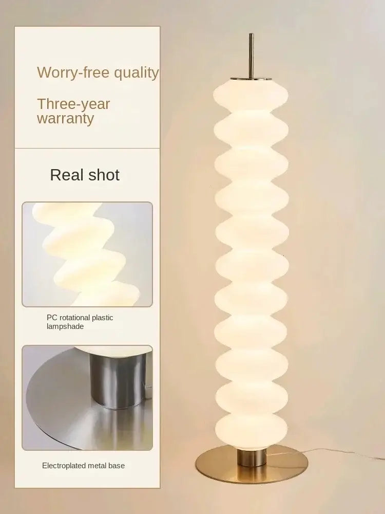 White Gourd Floor Lamp