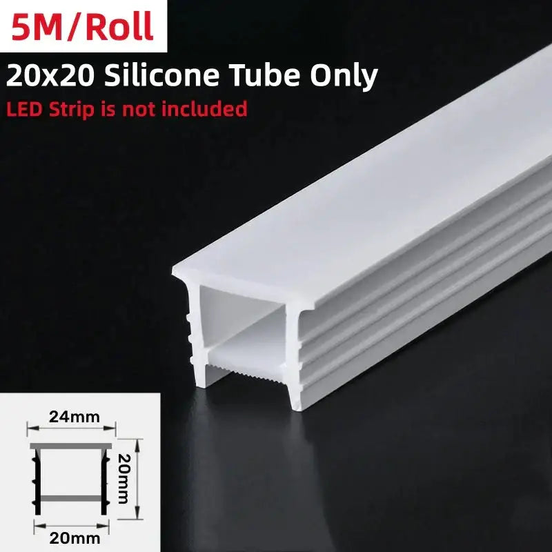 White Flowing LED Strip