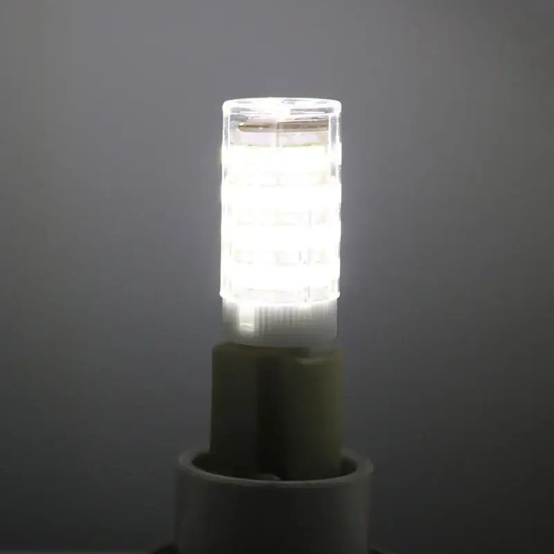 White LED Corn Bulb Chandelier
