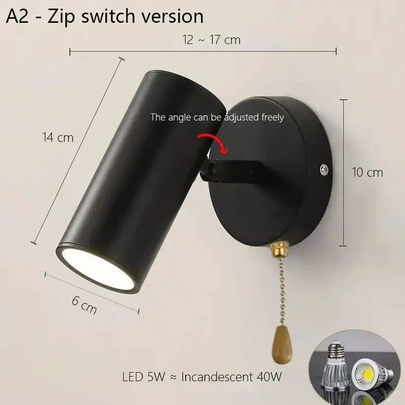Gold Nordic LED Wall Lamp