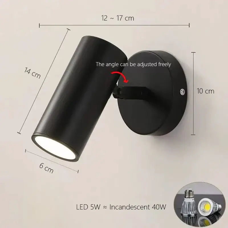 Gold Nordic LED Wall Lamp