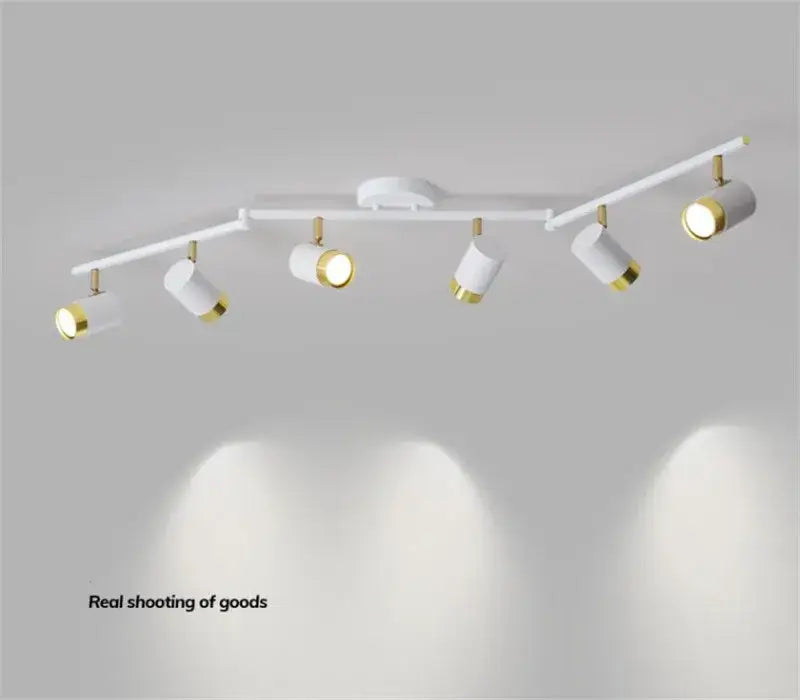 Gold Ceiling Chandelier Spotlight