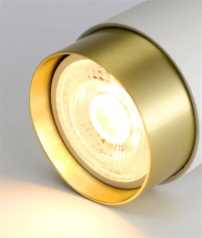 Gold Ceiling Chandelier Spotlight