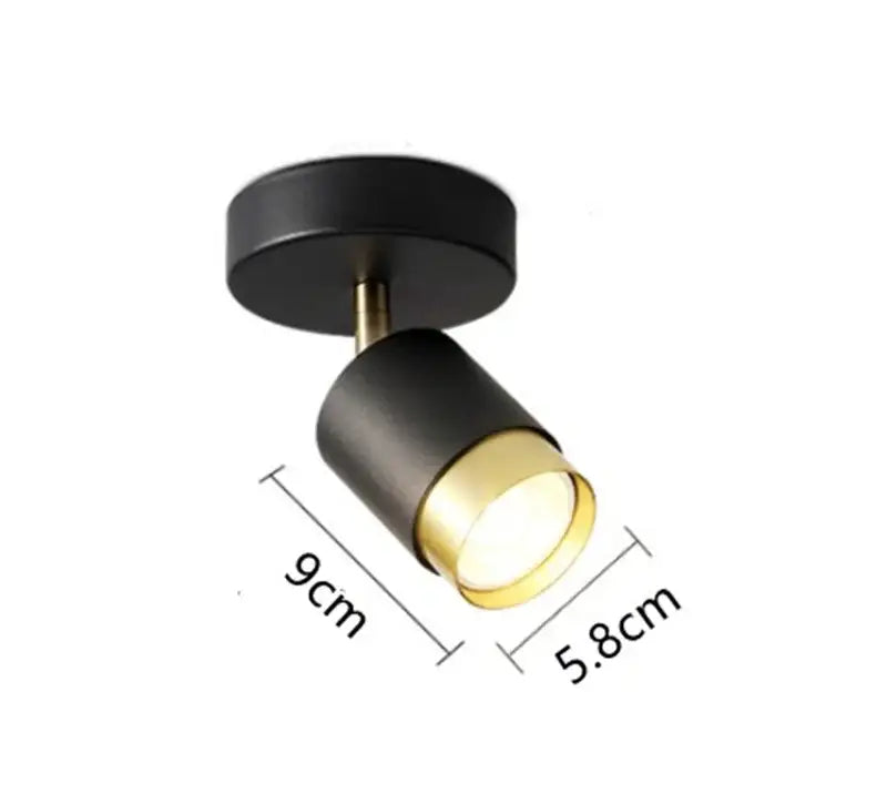 Gold Ceiling Chandelier Spotlight