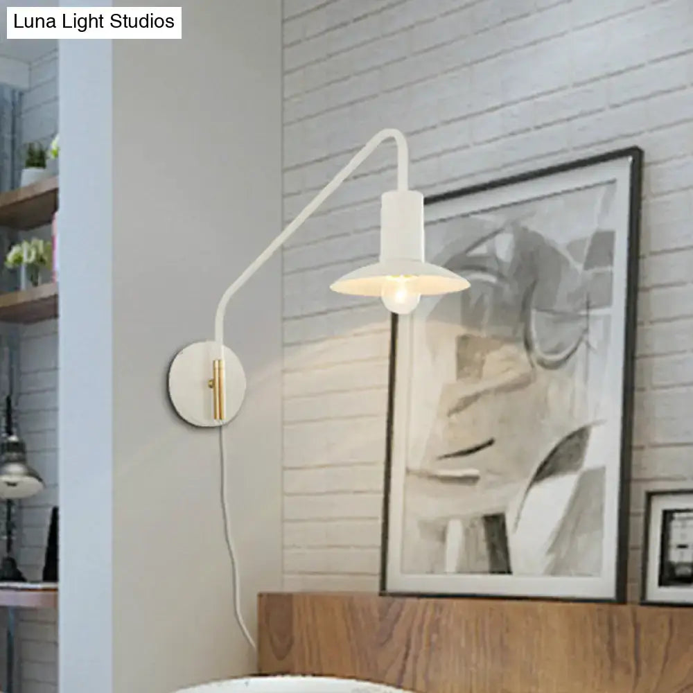 White Flare Wall Lighting