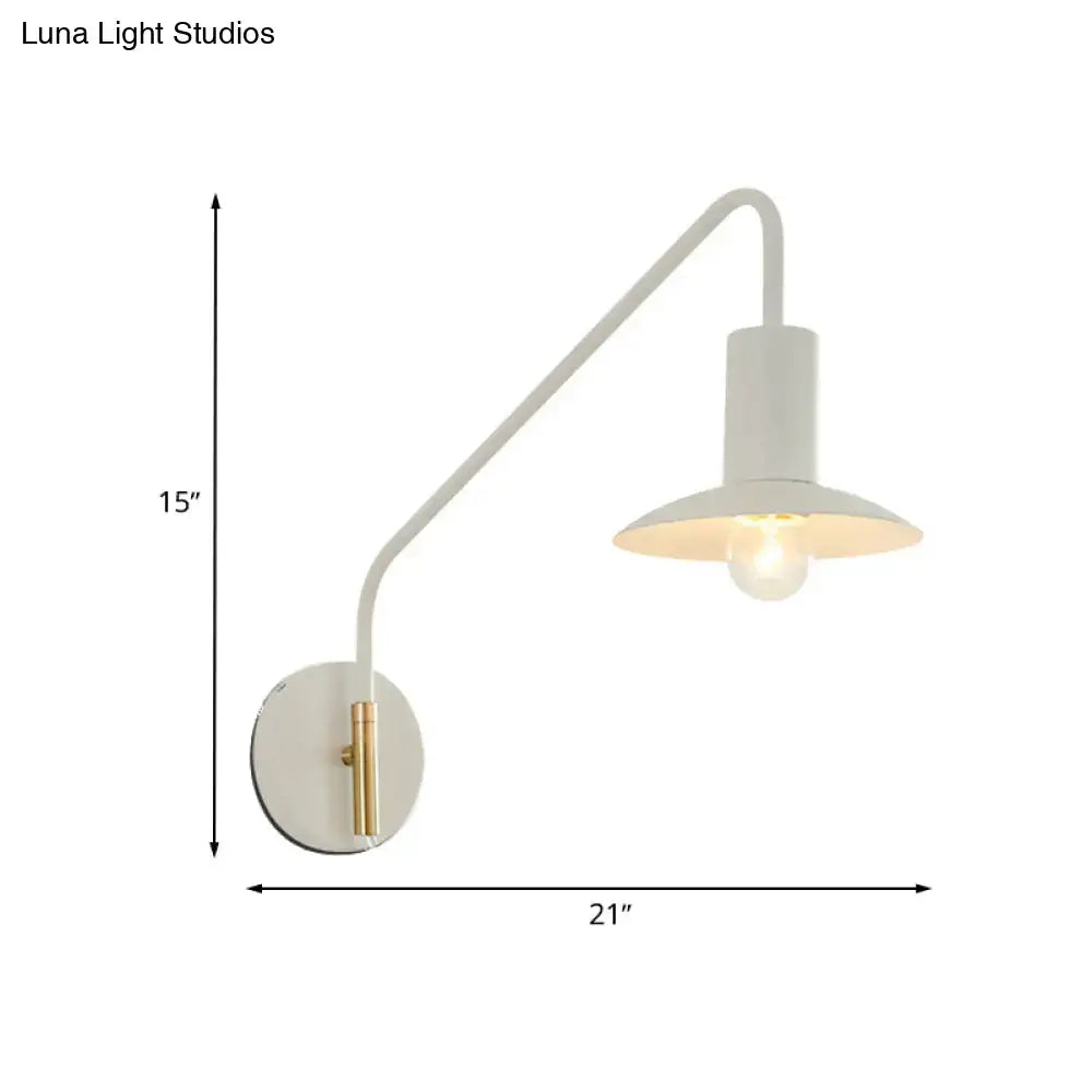 White Flare Wall Lighting