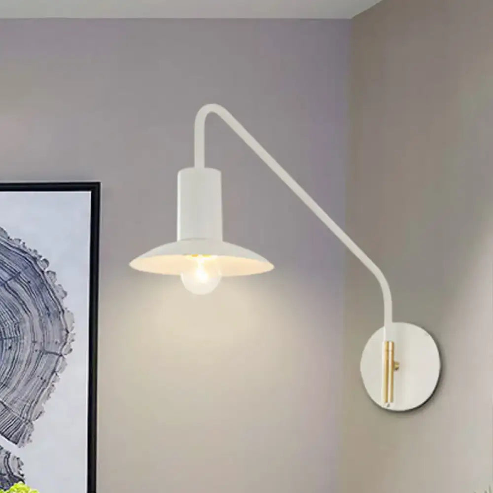 White Flare Wall Lighting