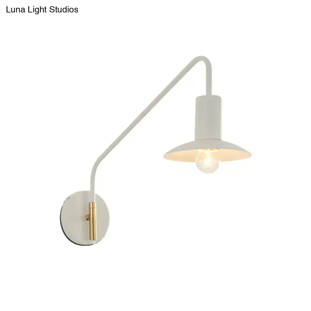White Flare Wall Lighting
