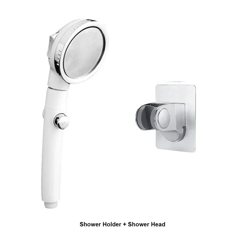 White High Pressure Showerhead