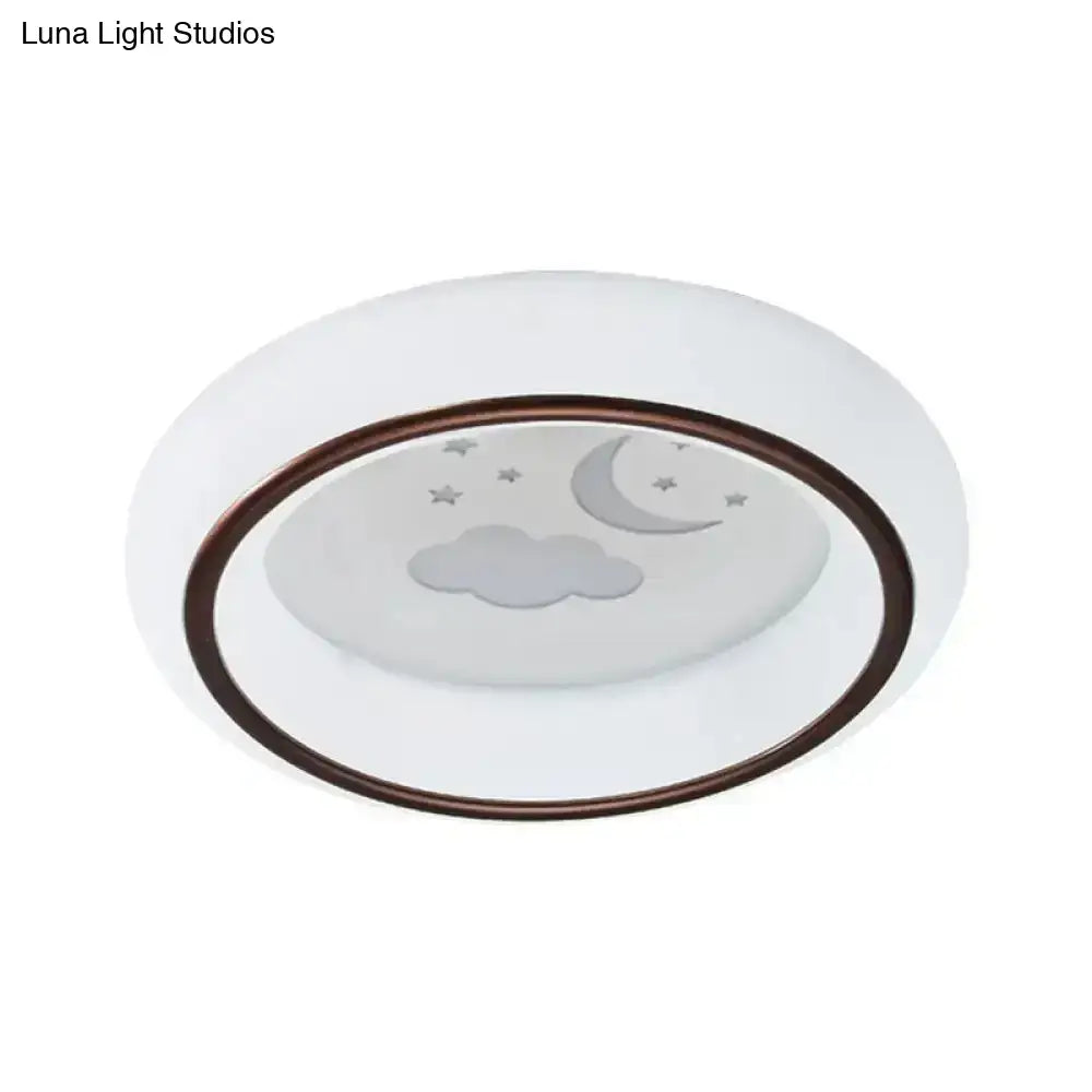 White Balloon Ceiling Light
