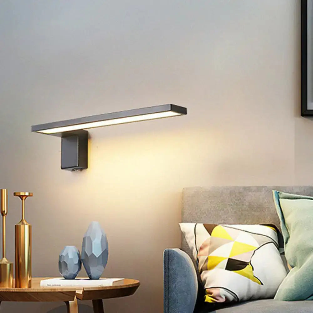 White L-Shaped Wall Sconce