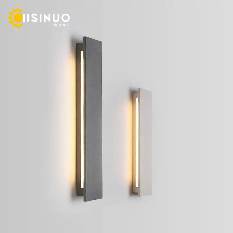 White Limestone Wall Light
