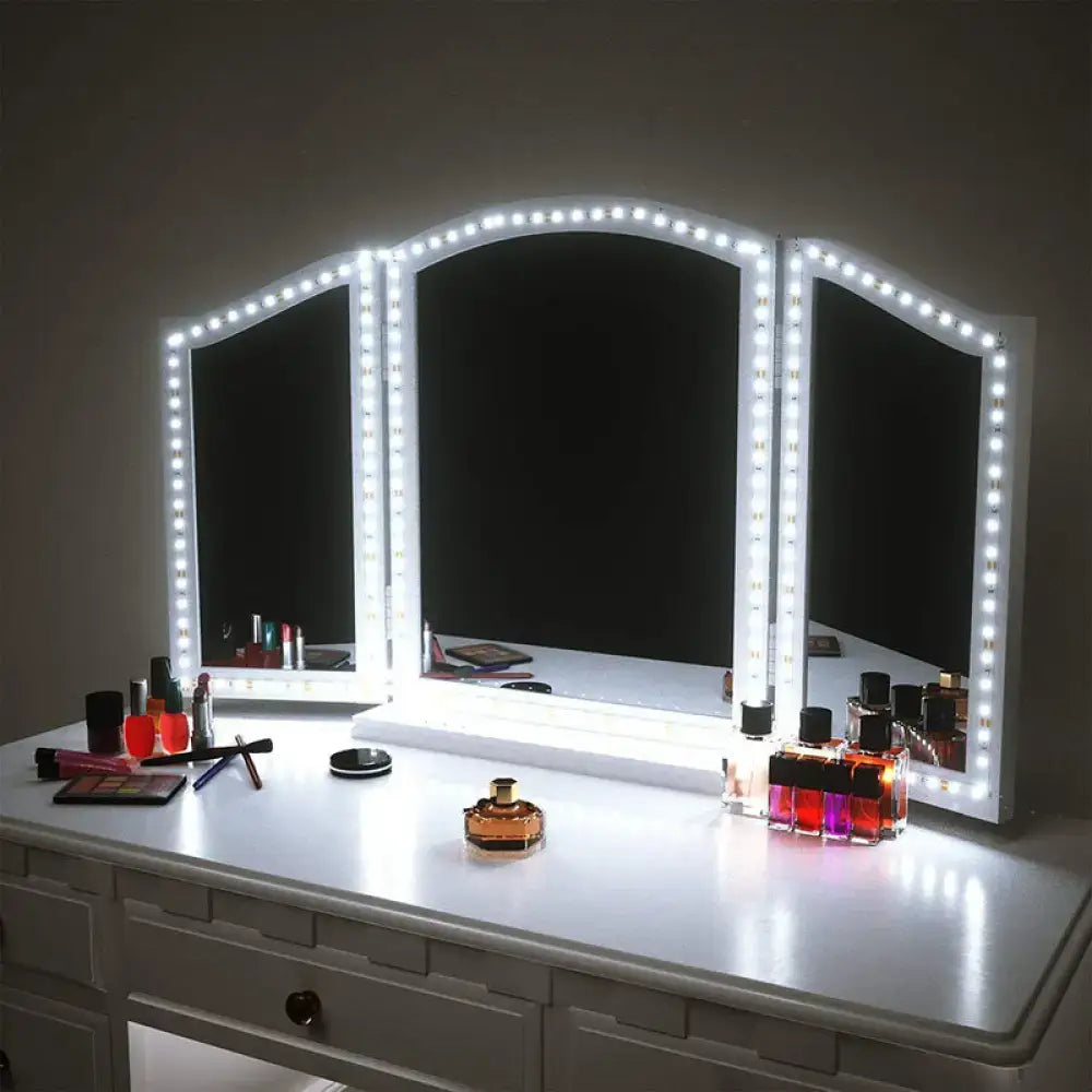 White LED Vanity Strip Light On-Off Switch