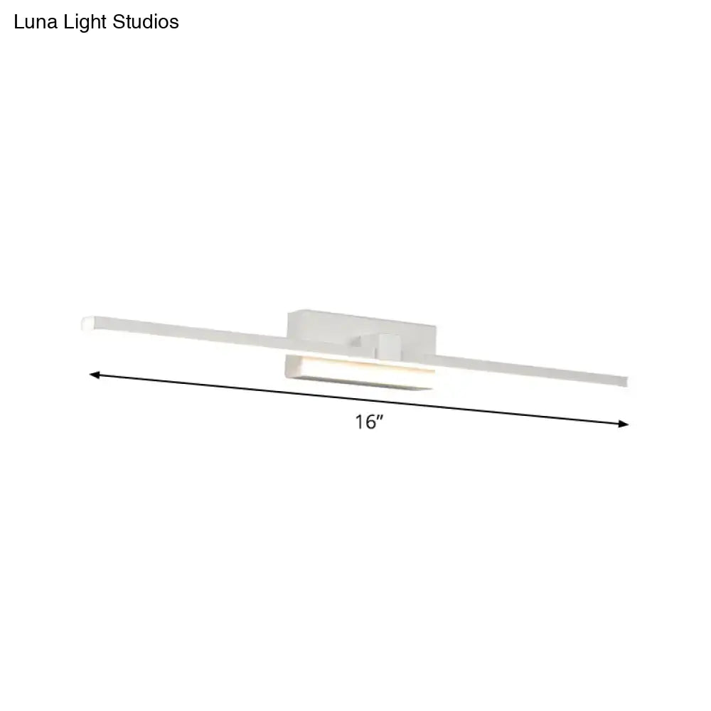 White LED Vanity Fixture