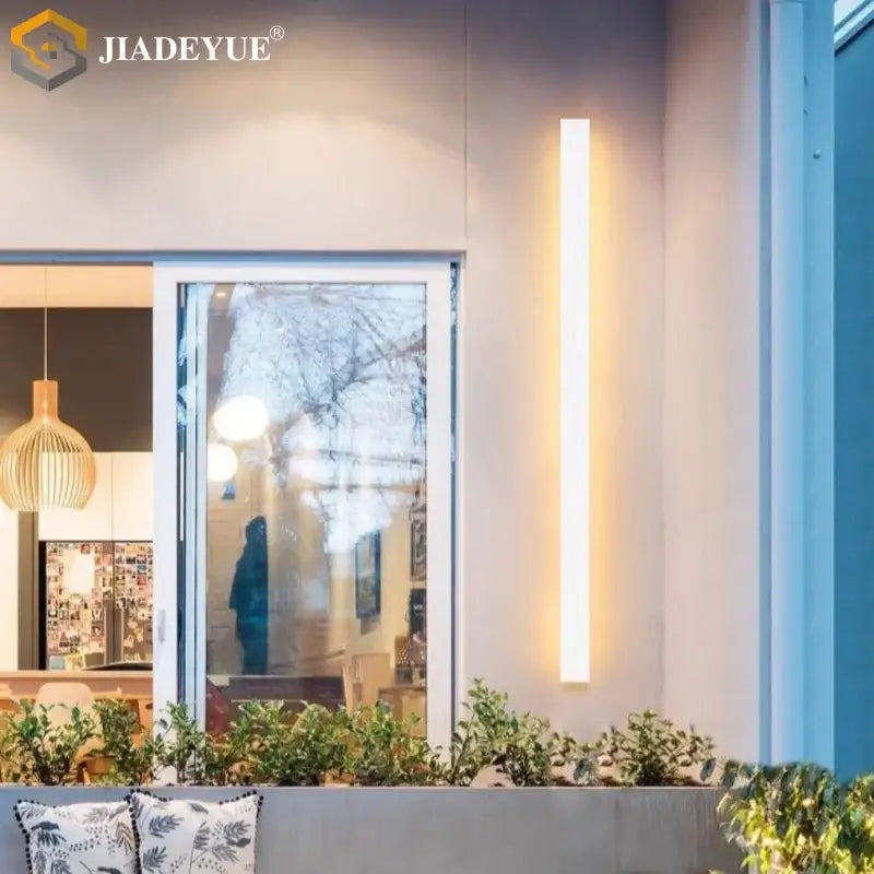 White LED Outdoor Sconce