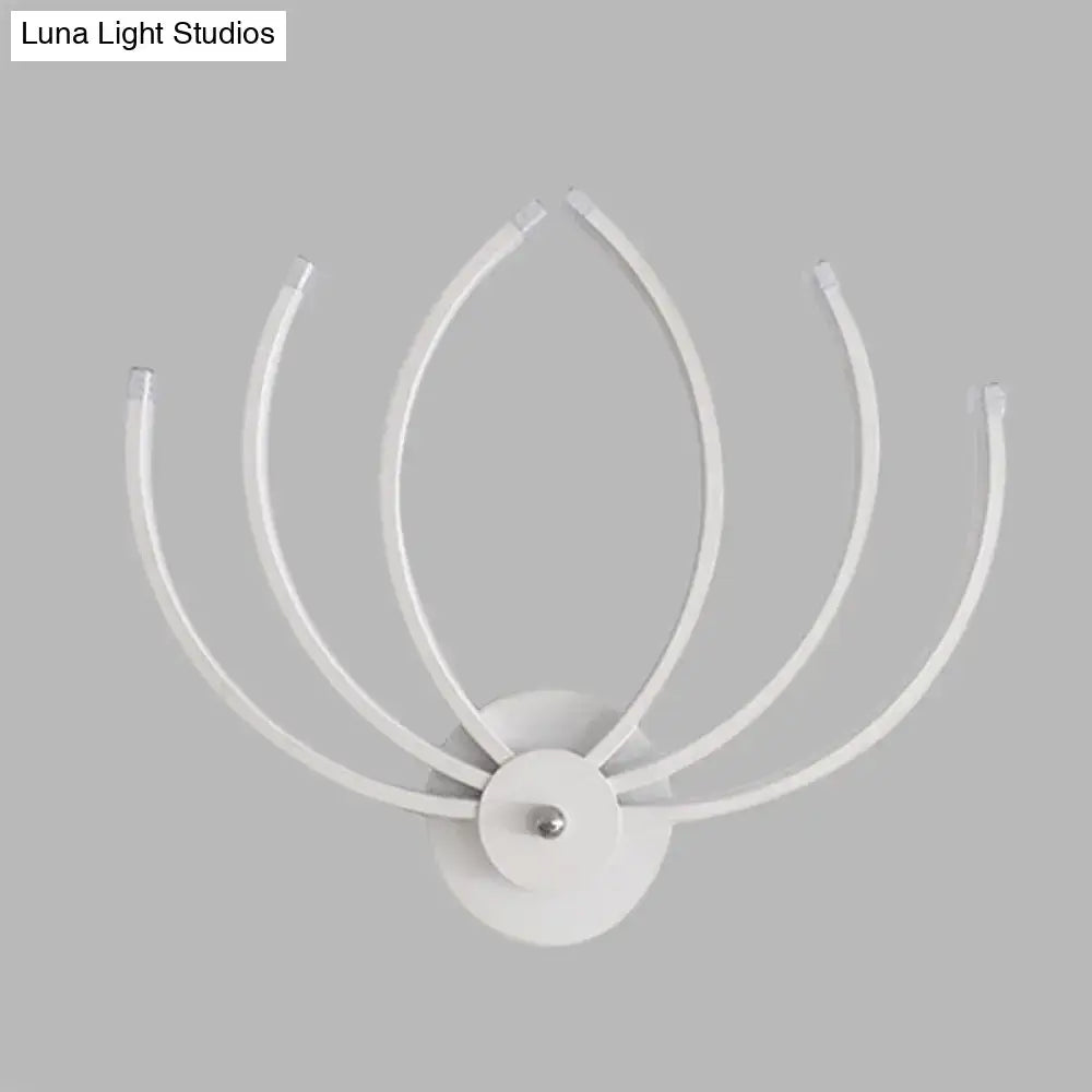 White Lotus Wall Sconce