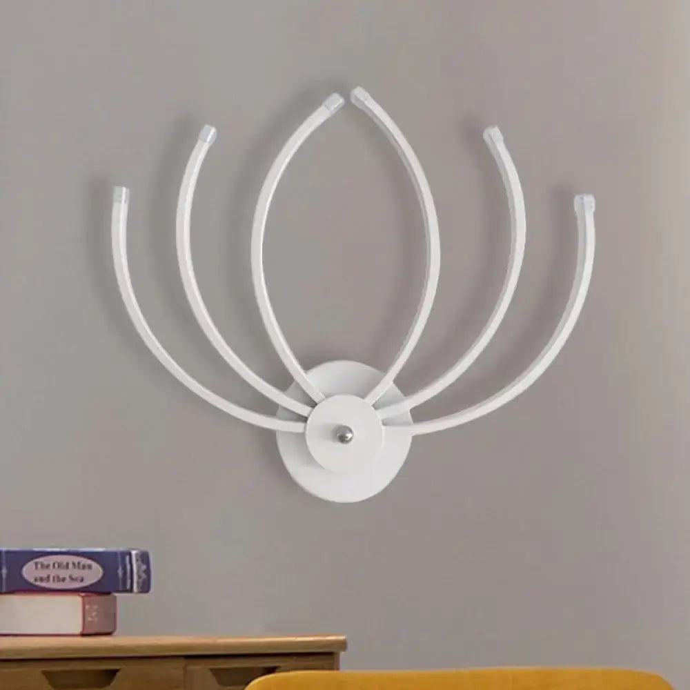 White Lotus Wall Sconce