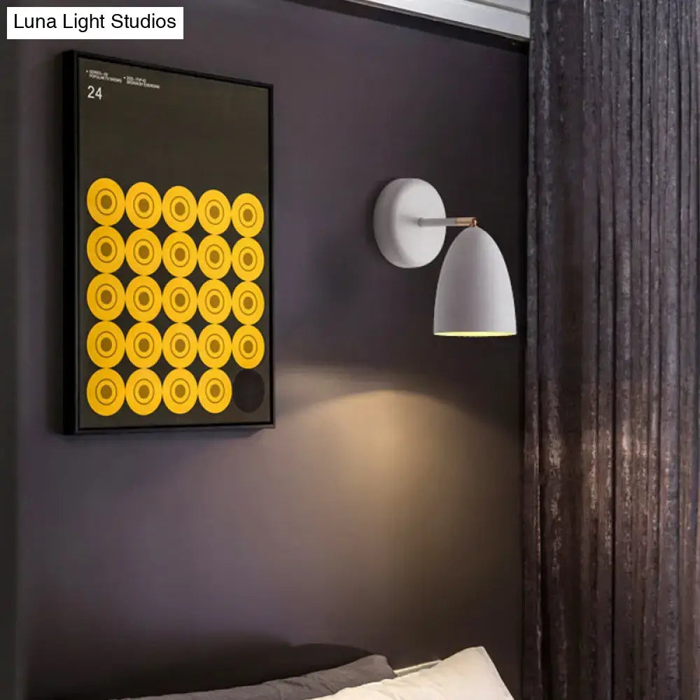 White Flare Wall Lamp