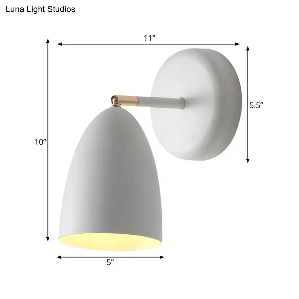 White Flare Wall Lamp
