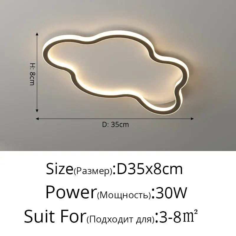 White Ceiling Light Strip