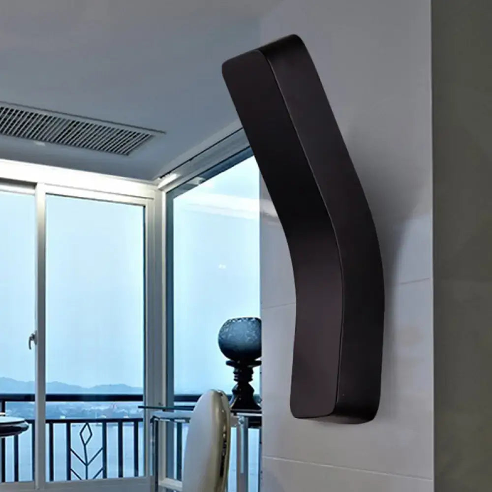 White Corridor Wall Light
