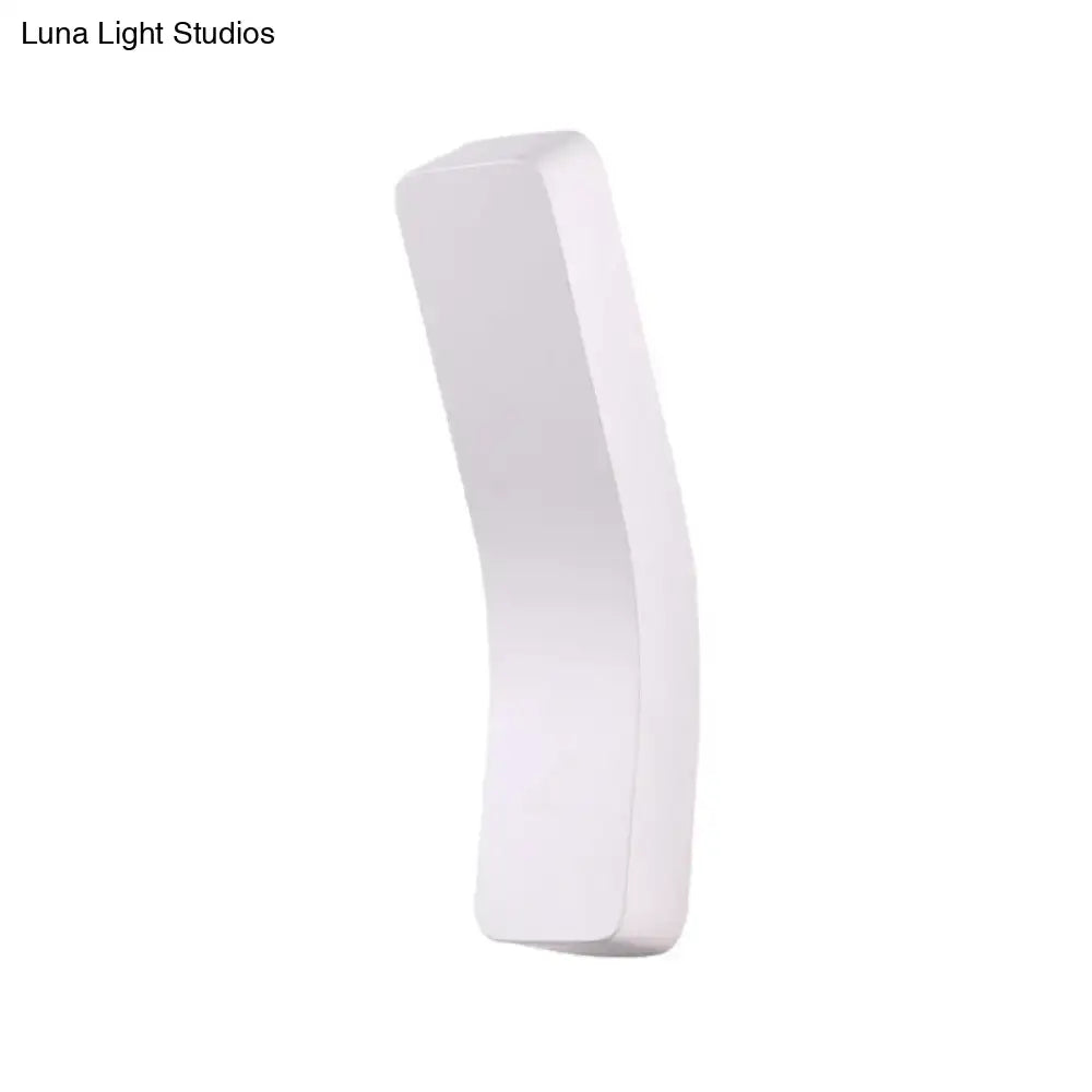 White Corridor Wall Light
