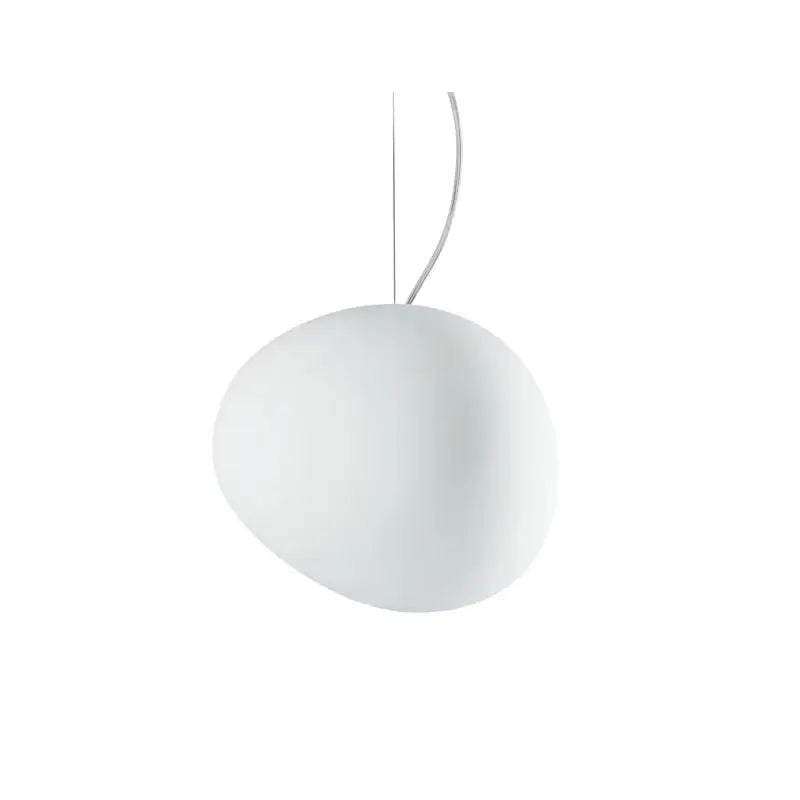 White Spherical Pendant Light