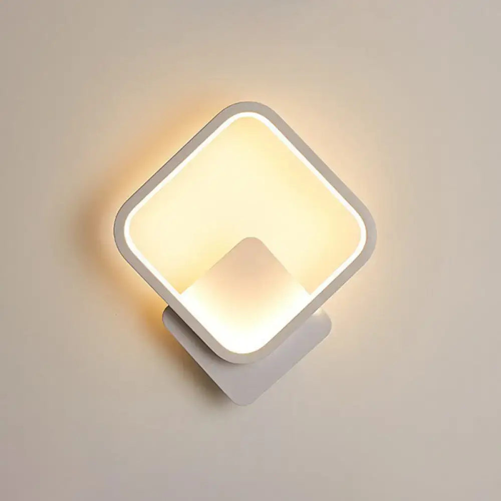White Acrylic Wall Lamp