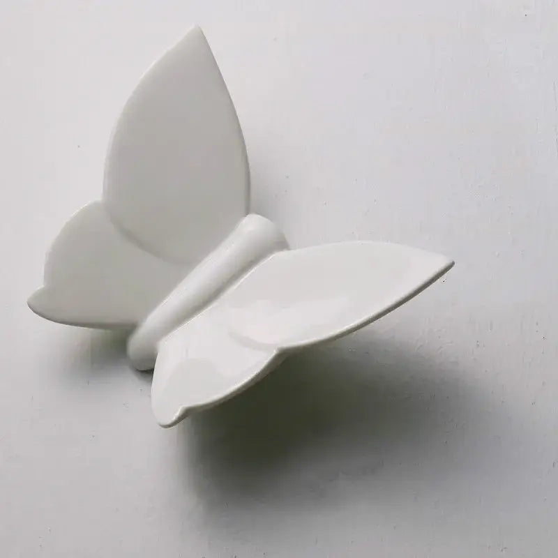 White Paper Butterfly Art