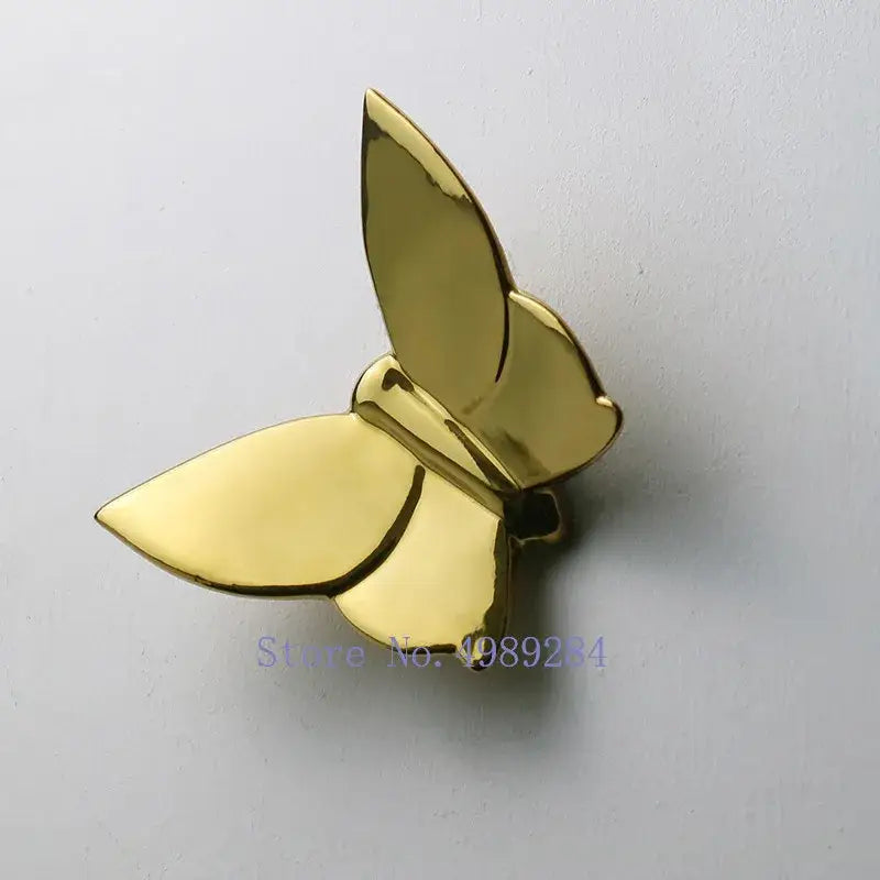White Paper Butterfly Art