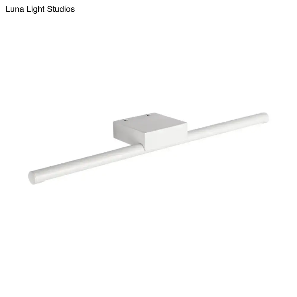 White LED Pole Vanity Wall Light