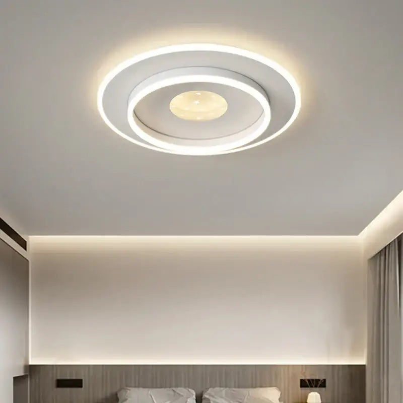 White LED Ceiling Chandelier with Dimmable Feature
