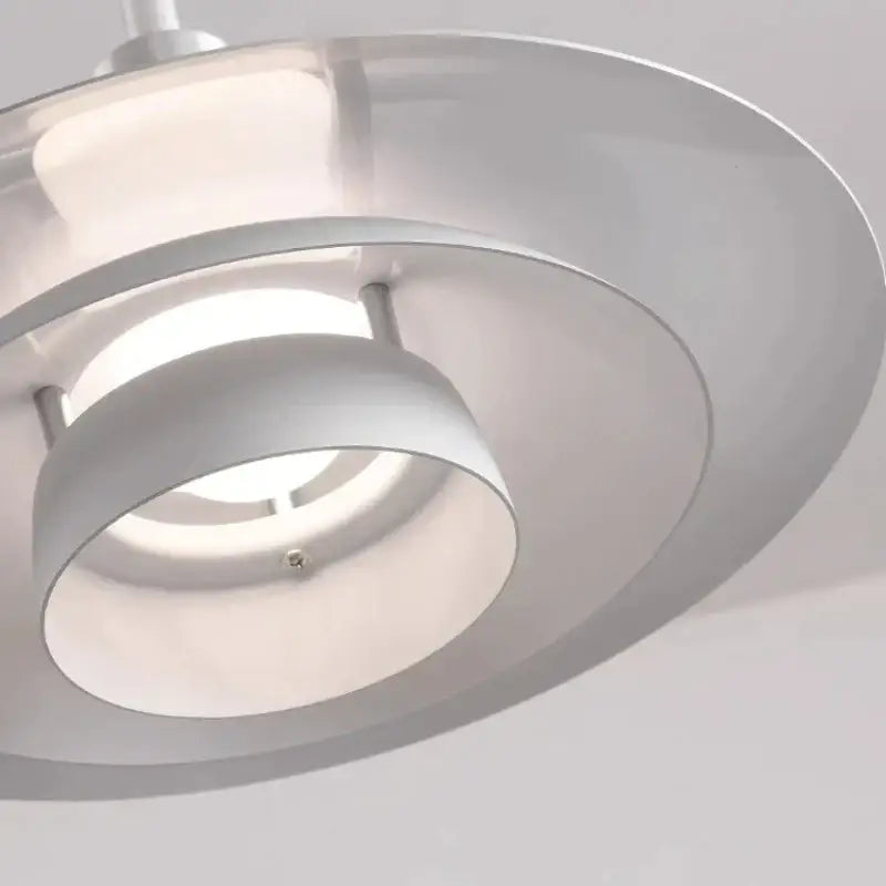 White Gradient Pendant Light