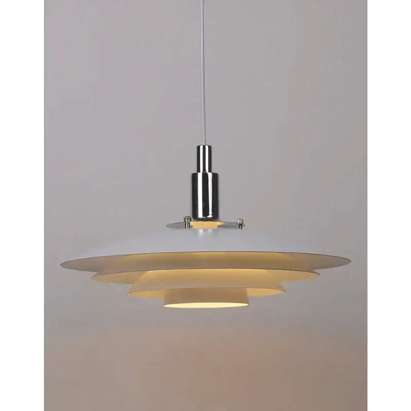 White Gradient Pendant Light